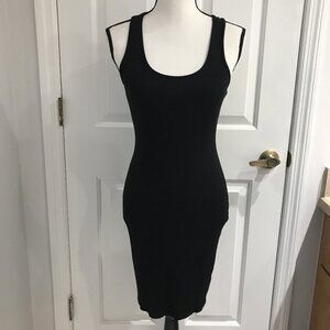 Popular 21 Ribbed Tank Midi Dress M